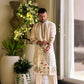 IVORY TREE OF LIFE PEACOCK KURTA PAJAMA SET FOR MEN