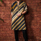 AK Printed Kurta With Black Pajama