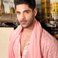 PINK MIRROR MEN'S DESIGENER KURTA WITH PAJAMA WITH DUPATTA