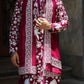 WINE KURTA WITH PANT WITH DUPATTA