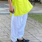 NEON MIRROR WORK KURTA PAJAMA SET FOR MEN'S