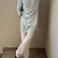 STYLISH SKY BLUE  EMBROIDERY WORK DESIGNER KURTA FOR MEN'S