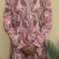 Pink Carnival Position Printed Premium Kurta