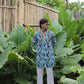 Skyblue Carnival Position Printed Premium Kurta