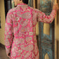 Rani Keri Position Printed Premium Kurta