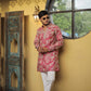 Rani Keri Position Printed Premium Kurta