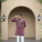 Onion Imperial Bites & Mirror-Work Kurta