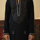 Black Imperial Bites & Mirror-Work Kurta