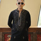 Black Imperial Bites & Mirror-Work Kurta